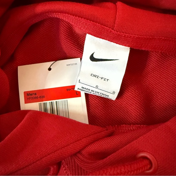 Nike Kobe Halo Standard Issue Pullover Basketball Hoodie Red HF0066-636 LargeNew - Picture 7 of 7